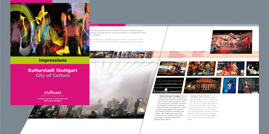 Imagebroschüre Kulturamt Stuttgart